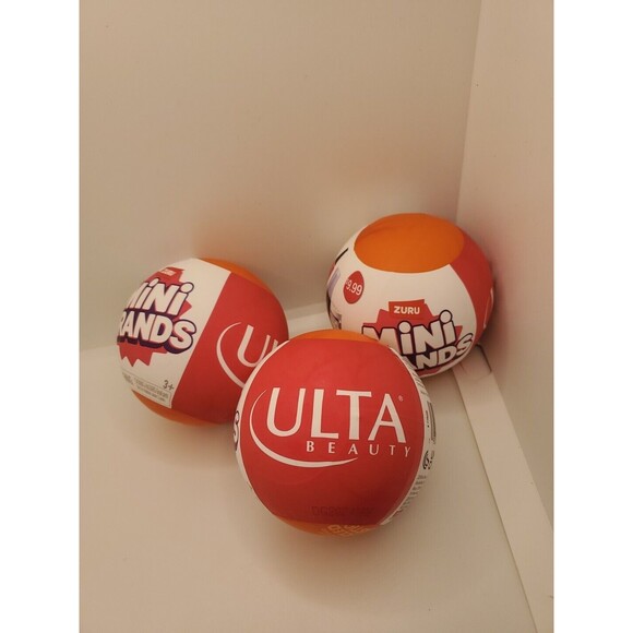 LOT OF 3 Mini Brands x Ulta Beauty Series 1 Ball Makeup ZURU NEW (3 UNOPENED) - Picture 3 of 5